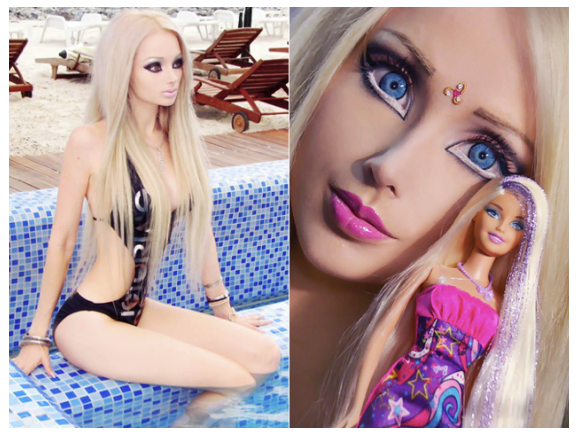 Imagen 6. Valeria Lukyanova, la Barbie humana